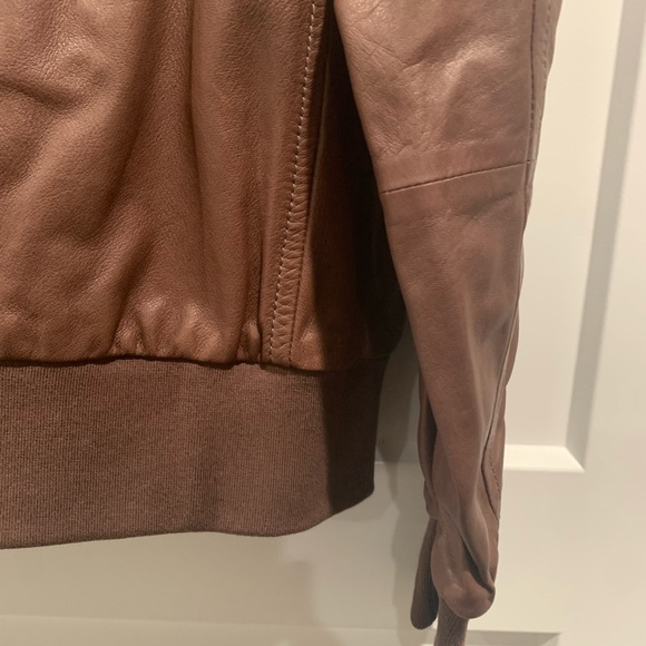 Brunello Cucinelli leather jacket size XXL - Picture 6 of 17